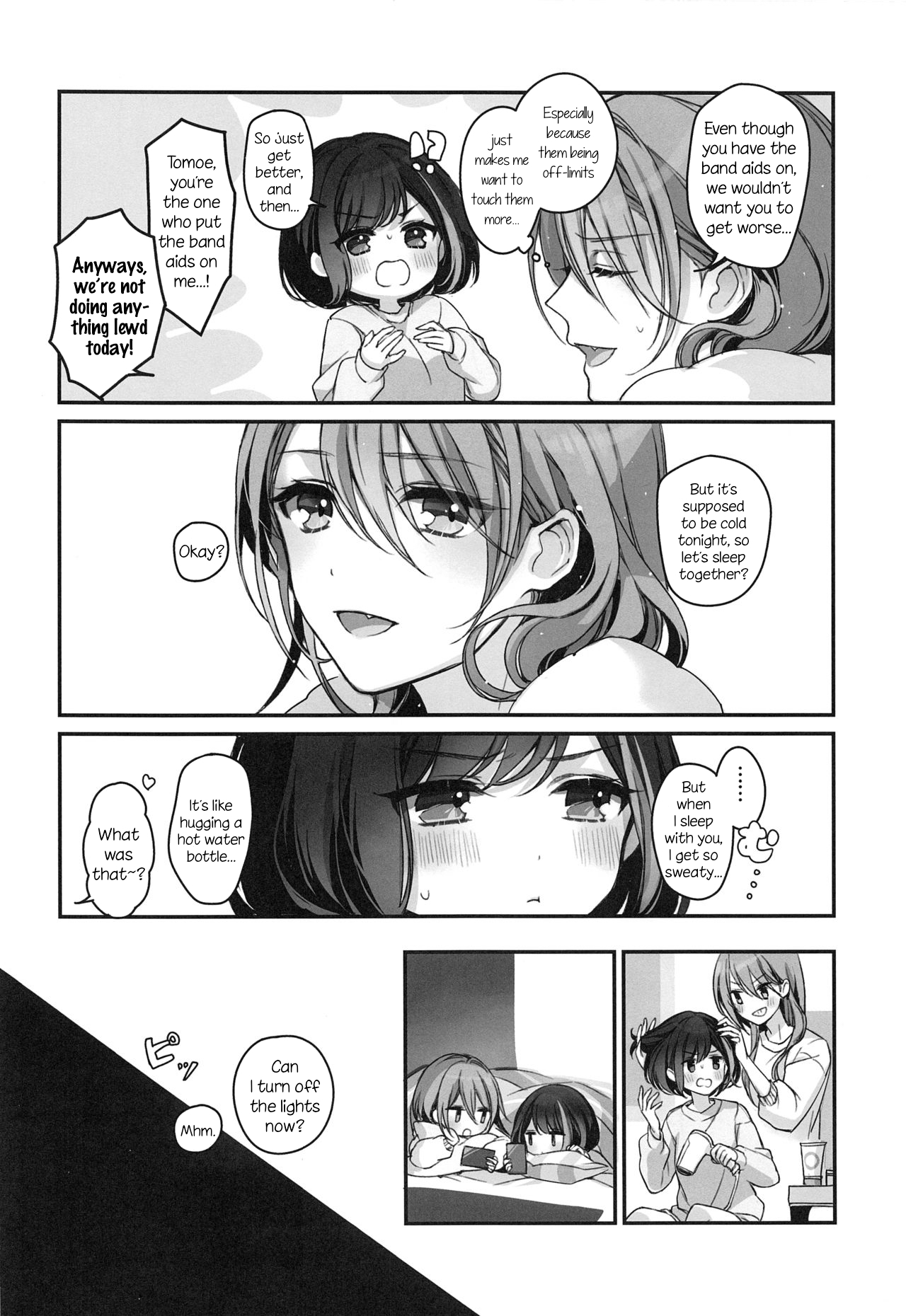 (C97) [スパンコールオペラ (mamaloni)] おくすりぬれたね (BanG Dream!) [英訳]