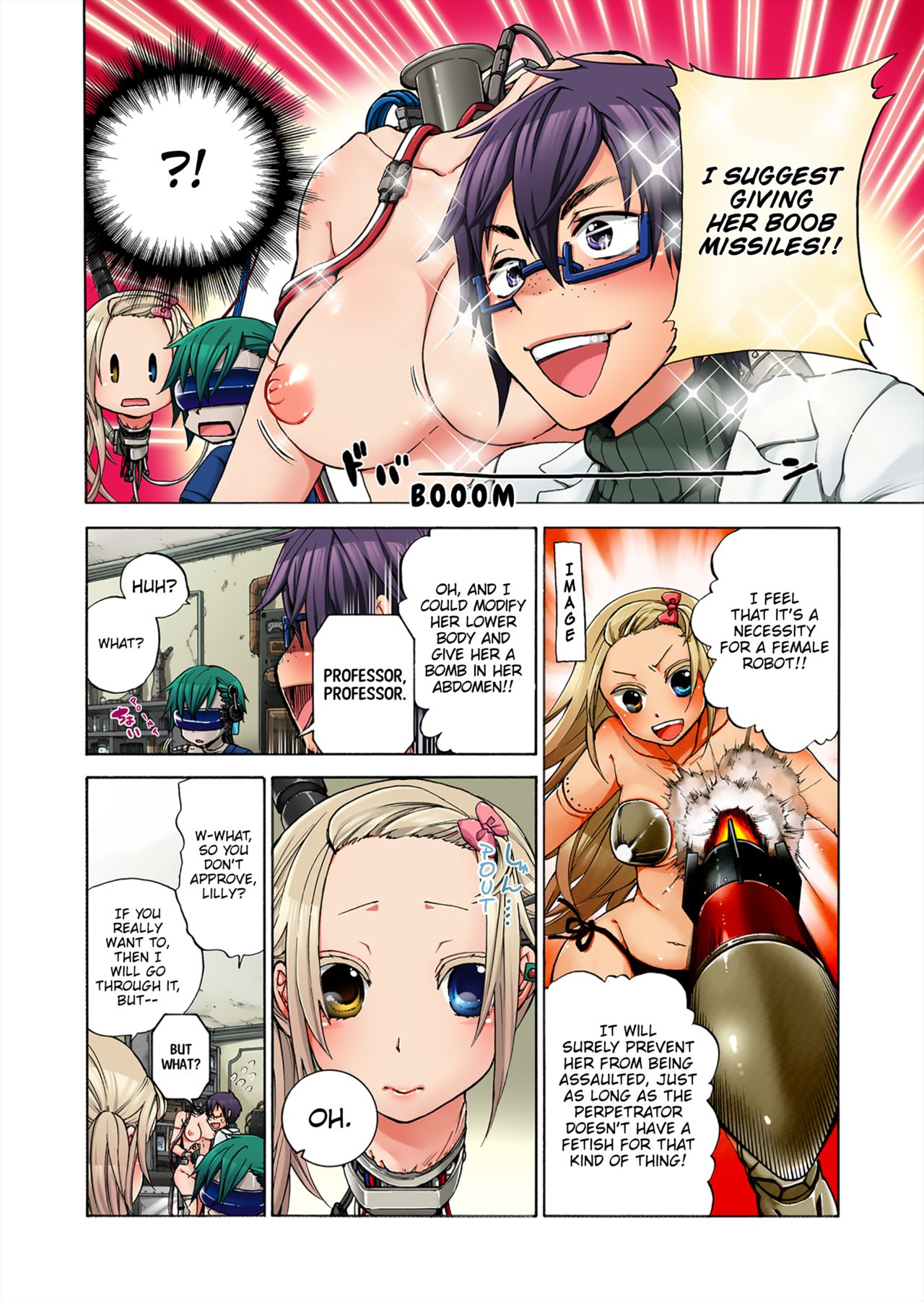 [佐藤沙緒理] 愛玩ロボット リリィ第３巻 [英訳] [無修正] [DL版]