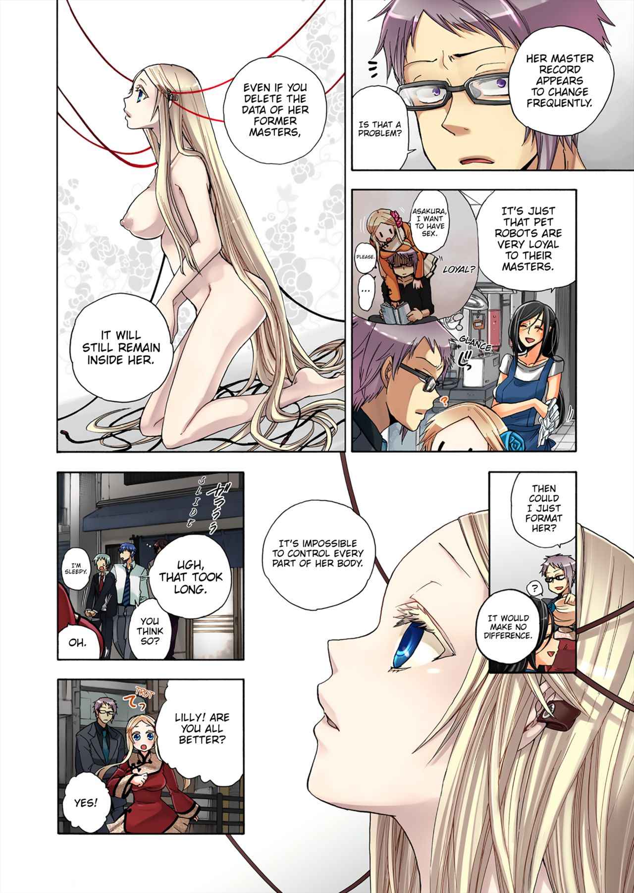 [佐藤沙緒理] 愛玩ロボット リリィ第３巻 [英訳] [無修正] [DL版]