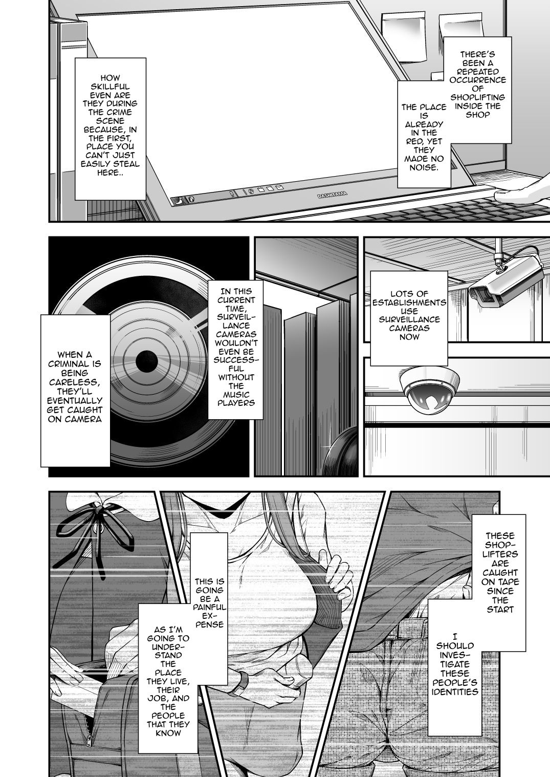 [DASHIMAKITAMAGO] 万引姦-壹-人妻万引き犯の贖罪 [英訳]