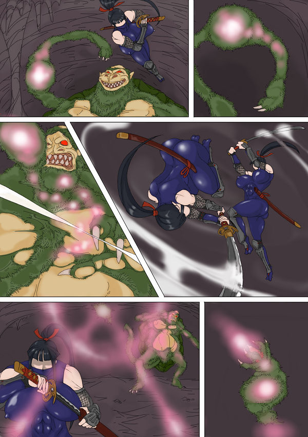 淫魔戦記 vs猿猴 後編