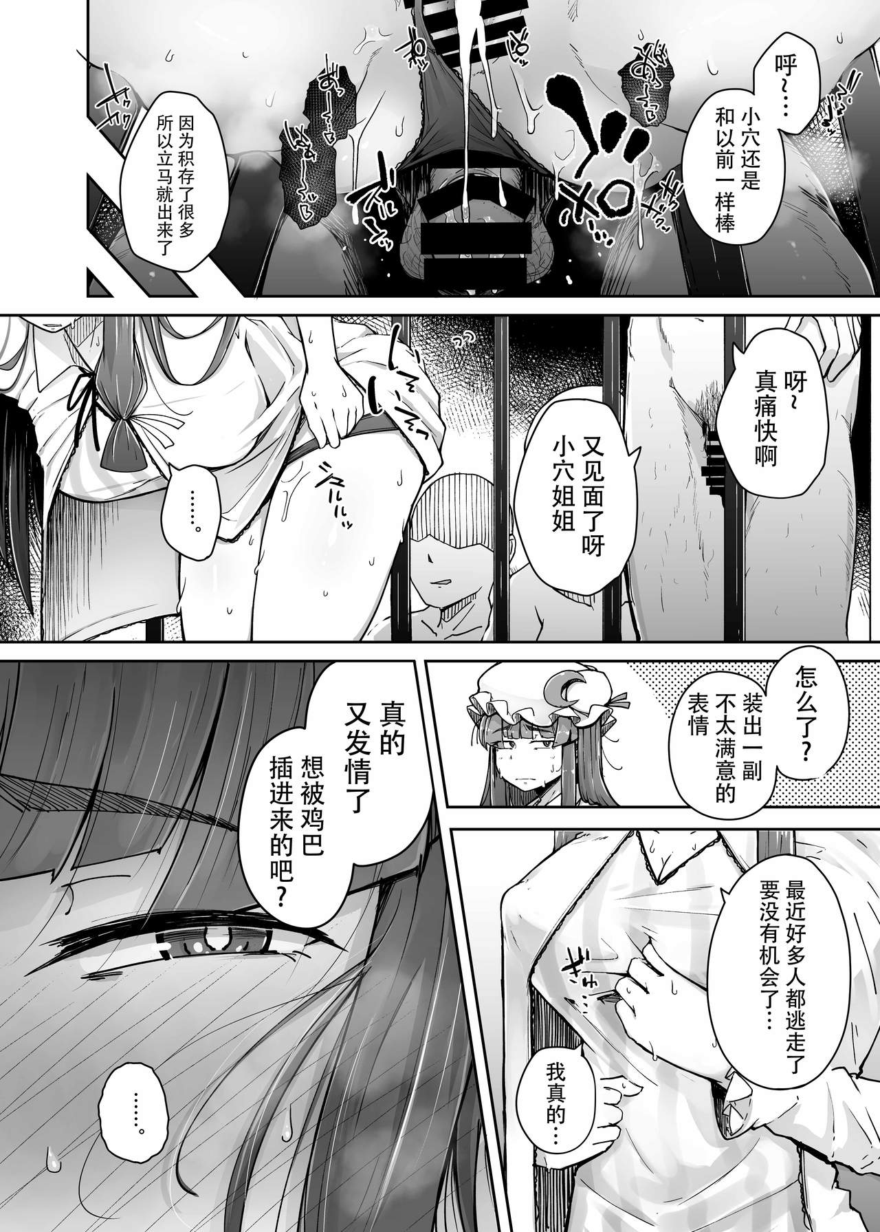 [自家発電処 (flanvia)] 穴とむっつりどすけべだいとしょかん 3 (東方Project) [中国翻訳] [DL版]