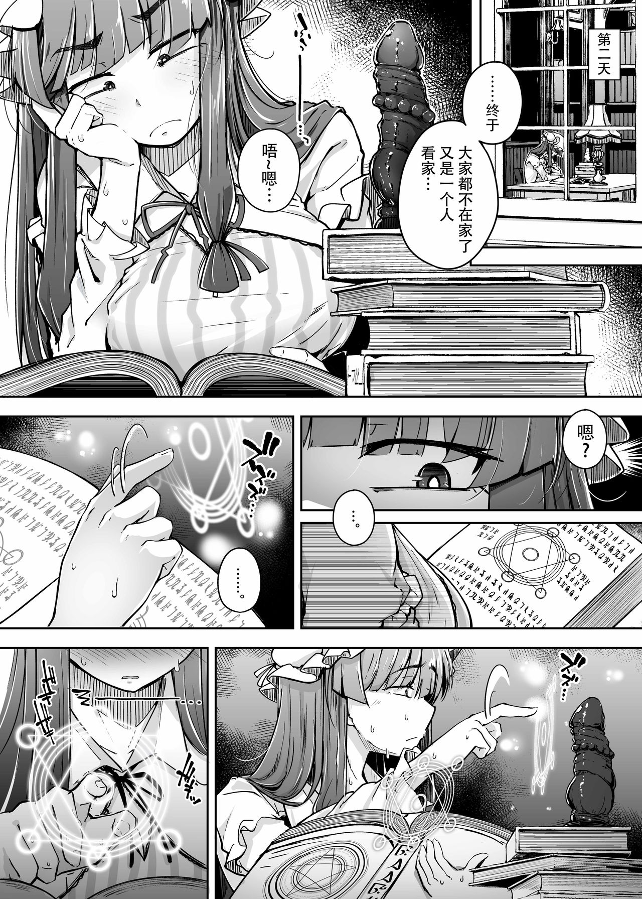 [自家発電処 (flanvia)] 穴とむっつりどすけべだいとしょかん 3 (東方Project) [中国翻訳] [DL版]