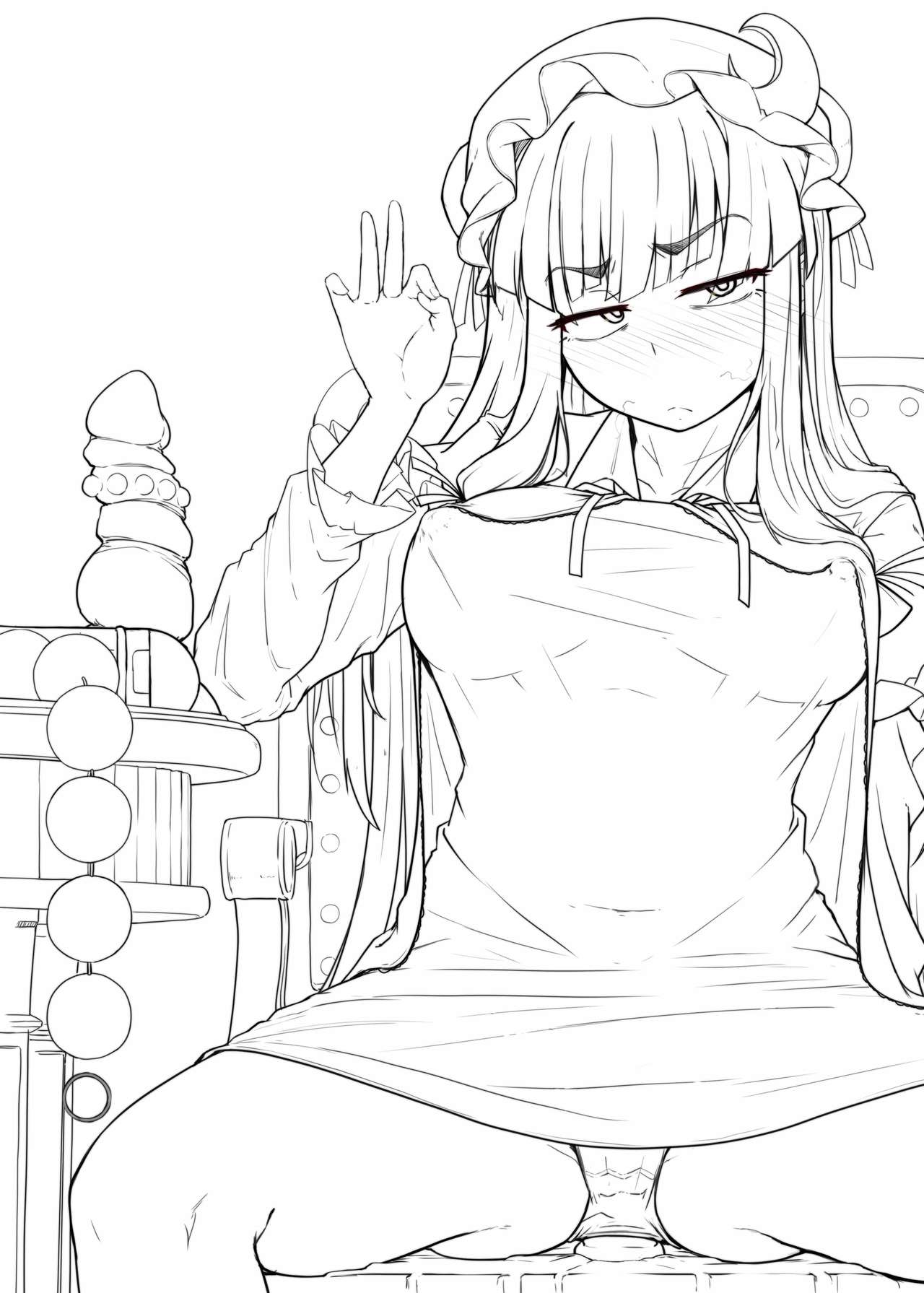 [自家発電処 (flanvia)] 穴とむっつりどすけべだいとしょかん 3 (東方Project) [中国翻訳] [DL版]