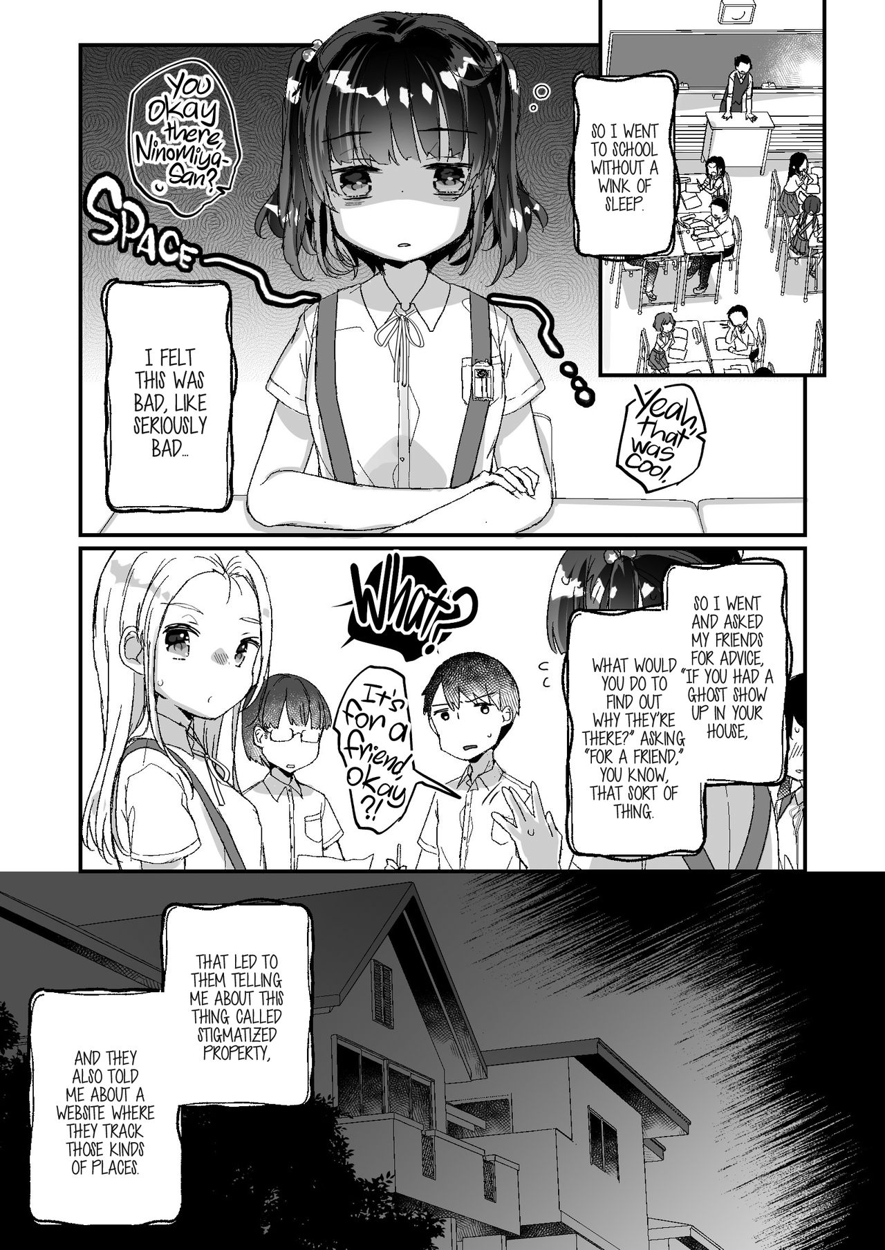 [天気輪 (甘露アメ)] うちには幽霊さんがいます よこれんぼ編 [英訳] [DL版]