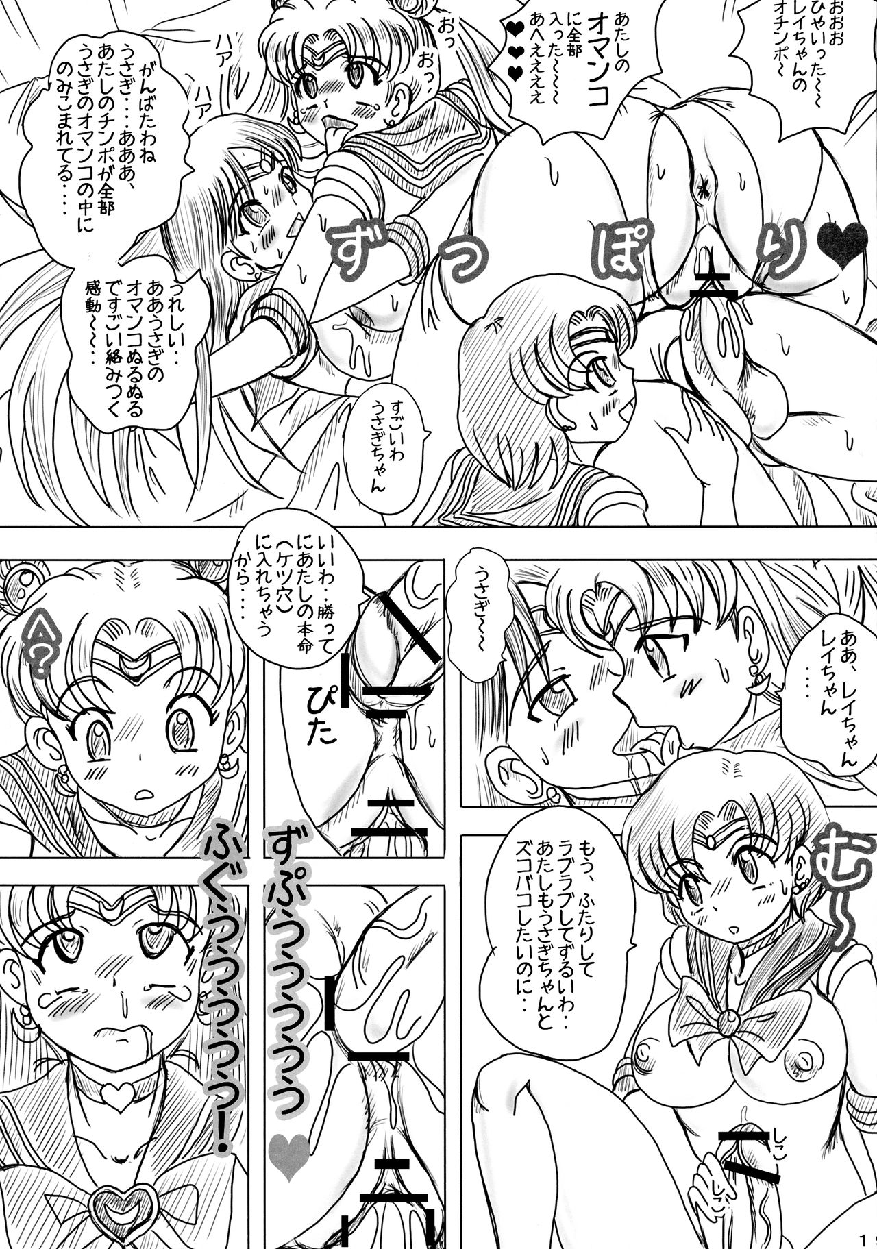 (COMIC1☆2) [生猫亭 (chan shin han)] MOON DELUSION (美少女戦士セーラームーン)