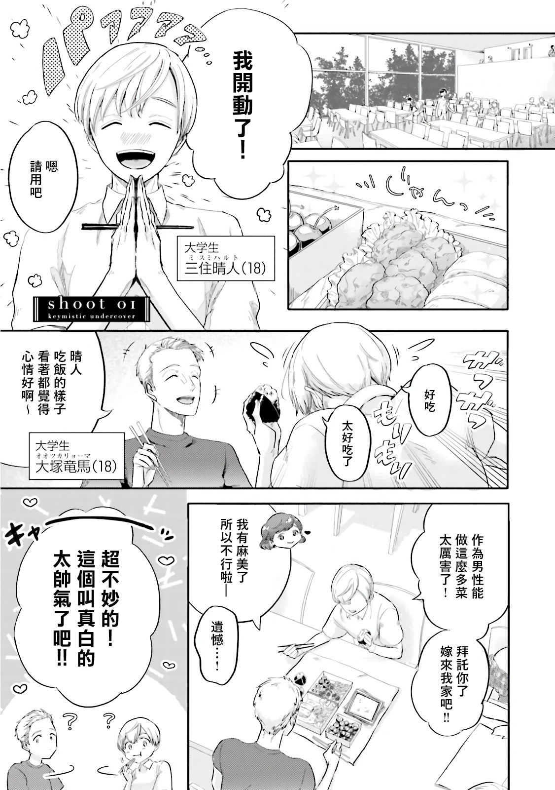 [喃喃] キーミスティックアンダーカバー 第1話 [中国翻訳] [DL版]