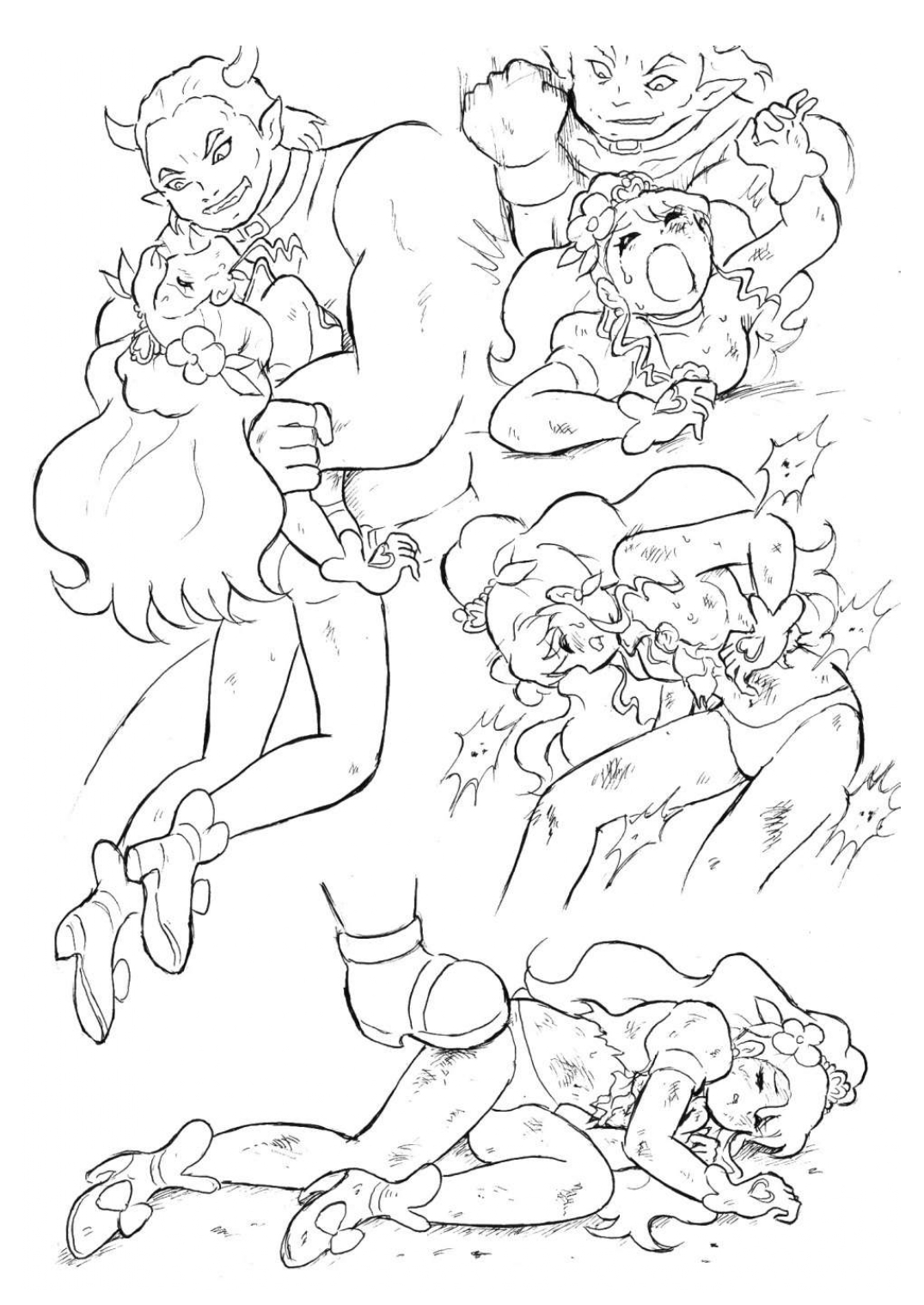 [丁字屋残党 (松本けんじ)] グレース狩り (ヒーリングっど♥プリキュア)