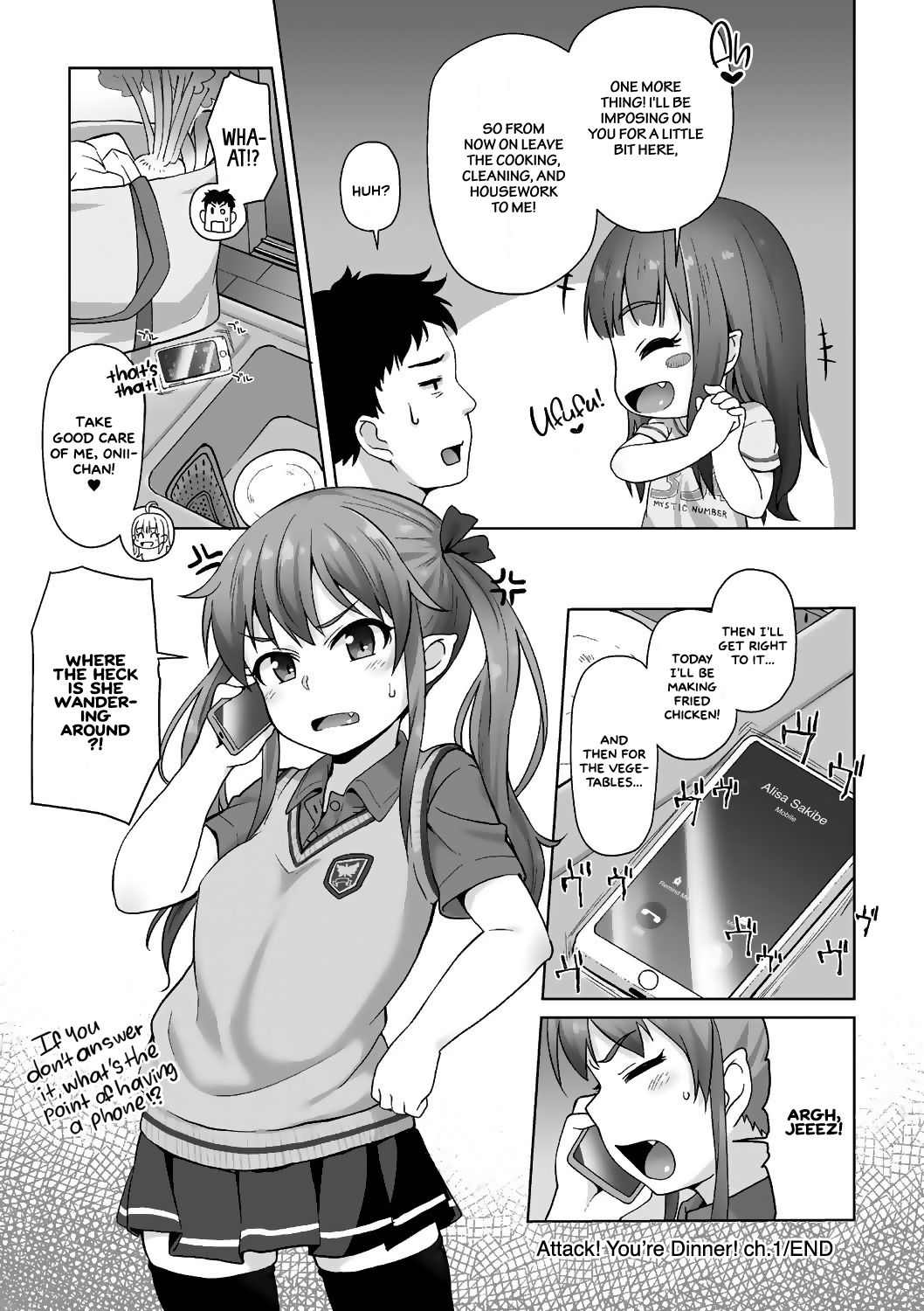 [まめぞう] 突撃! あなたが晩御飯 第1-2話 [英訳] [DL版]