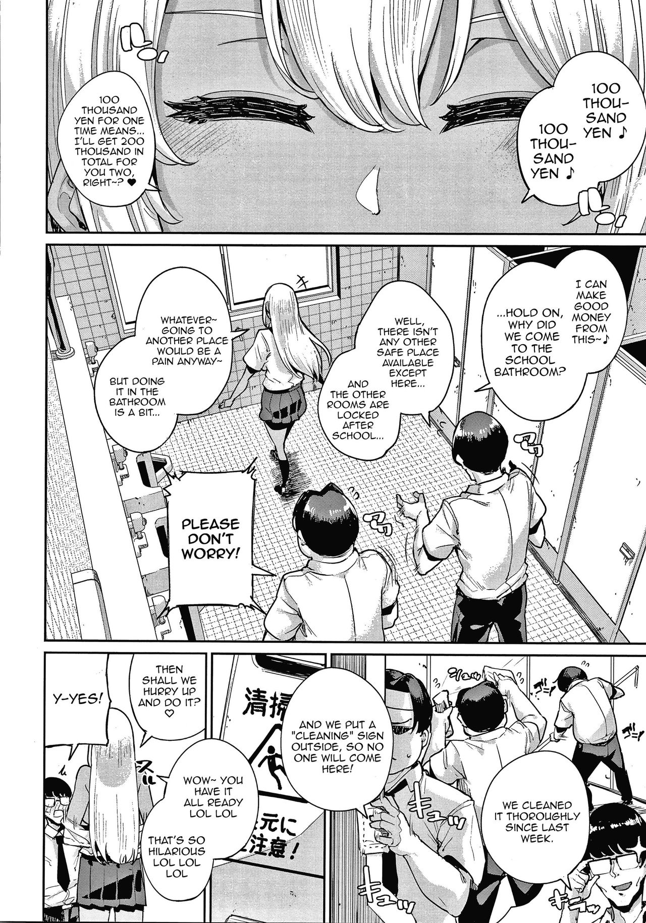 [yumoteliuce] 一発ギャル転★ (JKマニュアル) [英訳]