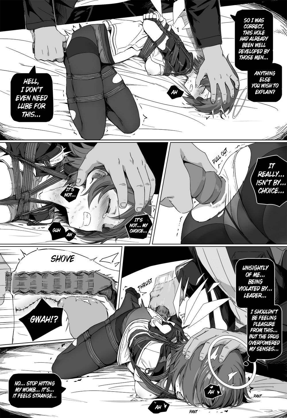 [kataokasan] 无能狂怒 pg 23-92 (明日方舟) [英訳]