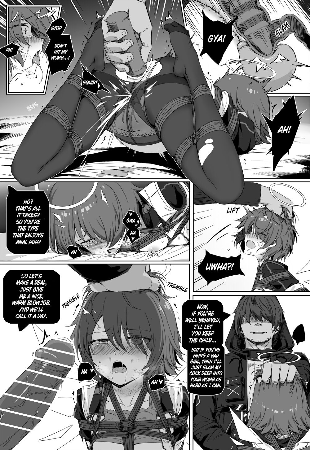 [kataokasan] 无能狂怒 pg 23-92 (明日方舟) [英訳]