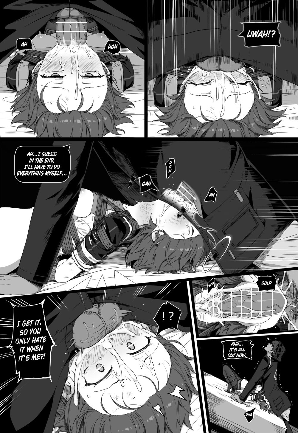 [kataokasan] 无能狂怒 pg 23-92 (明日方舟) [英訳]