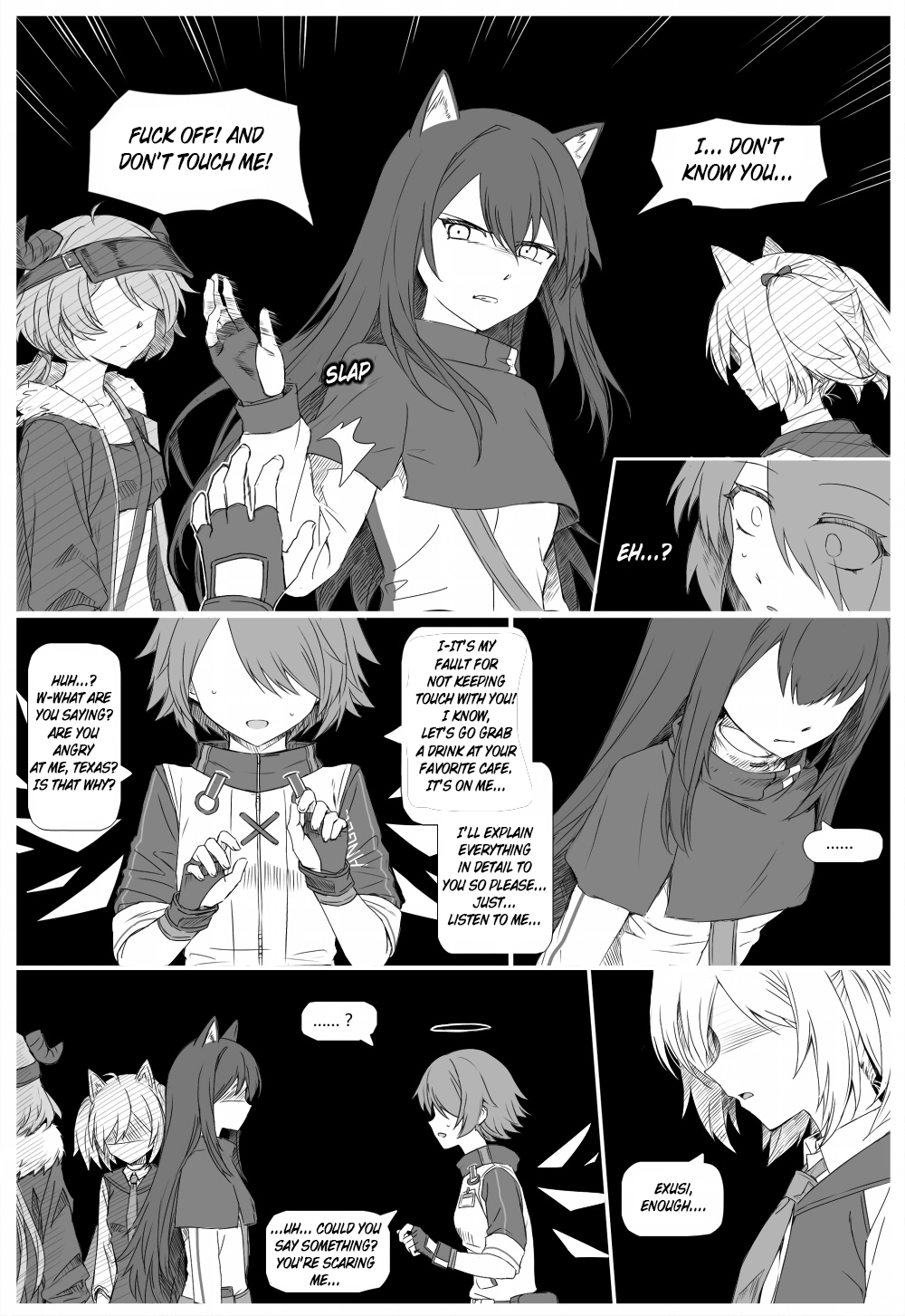 [kataokasan] 无能狂怒 pg 23-92 (明日方舟) [英訳]