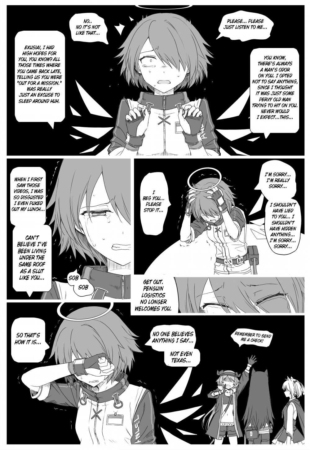 [kataokasan] 无能狂怒 pg 23-92 (明日方舟) [英訳]