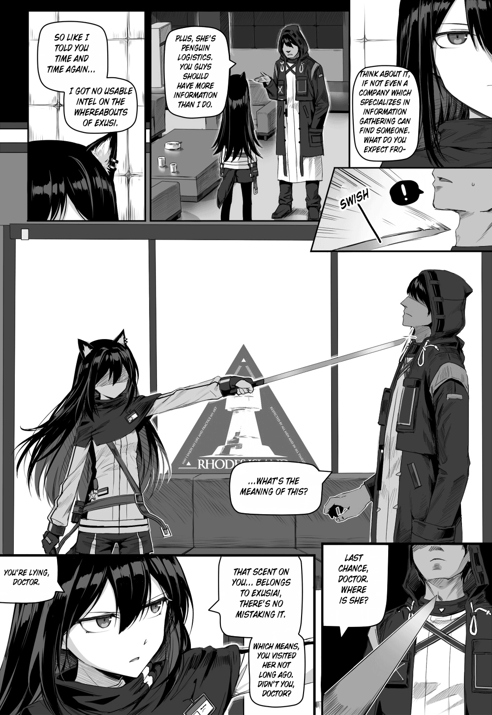 [kataokasan] 无能狂怒 pg 23-92 (明日方舟) [英訳]