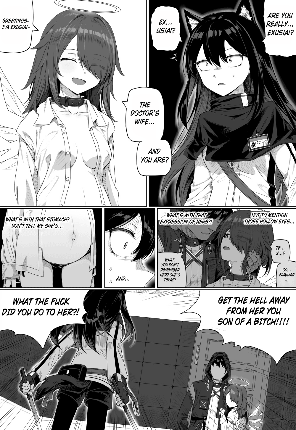 [kataokasan] 无能狂怒 pg 23-92 (明日方舟) [英訳]