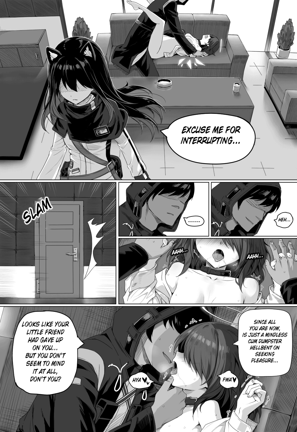 [kataokasan] 无能狂怒 pg 23-92 (明日方舟) [英訳]