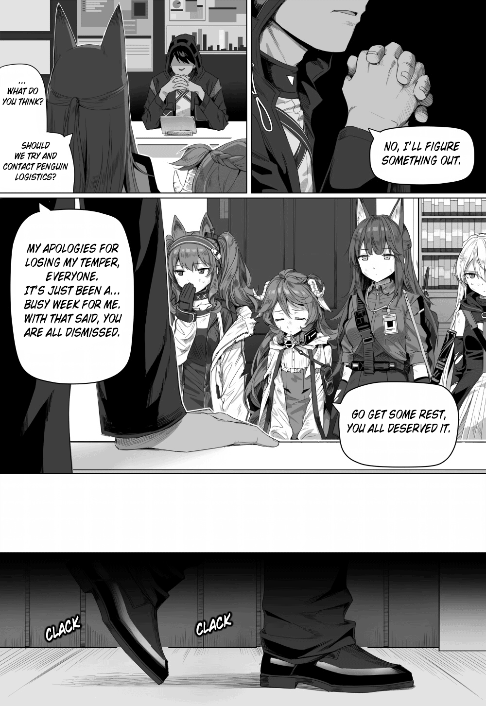 [kataokasan] 无能狂怒 pg 23-92 (明日方舟) [英訳]