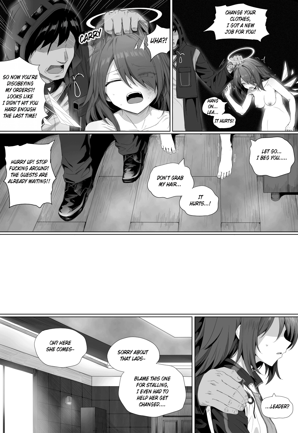 [kataokasan] 无能狂怒 pg 23-92 (明日方舟) [英訳]