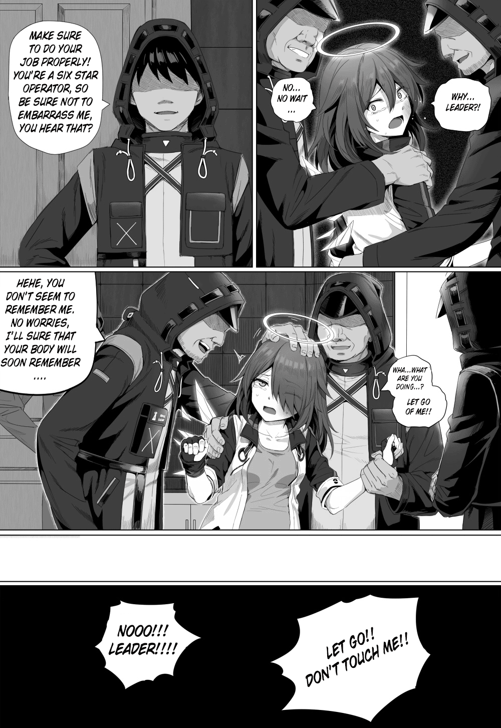 [kataokasan] 无能狂怒 pg 23-92 (明日方舟) [英訳]