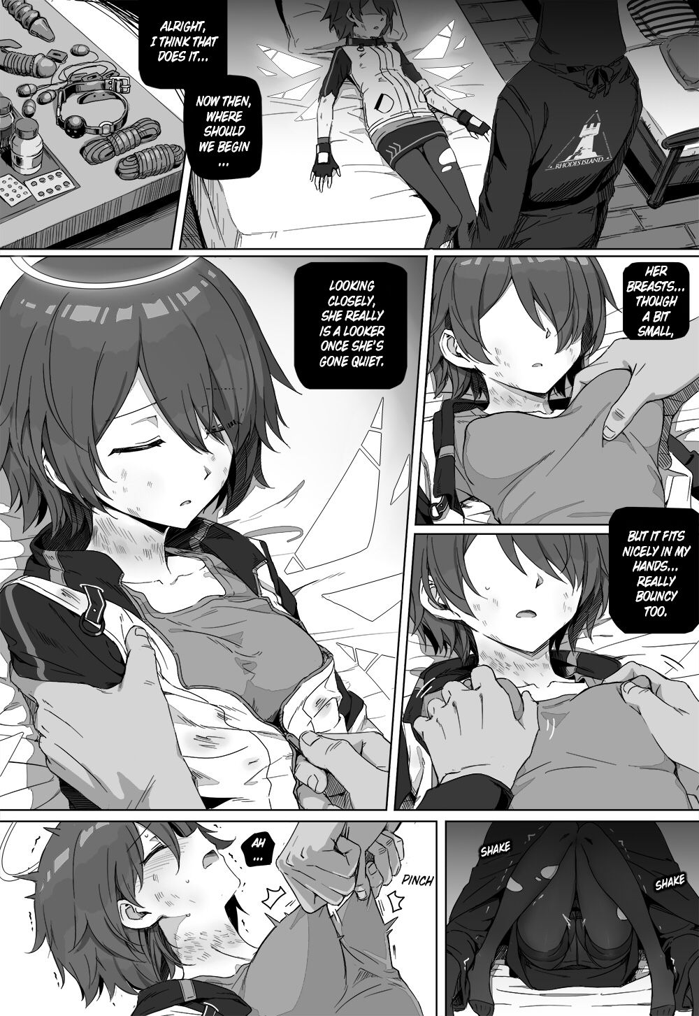 [kataokasan] 无能狂怒 pg 23-92 (明日方舟) [英訳]