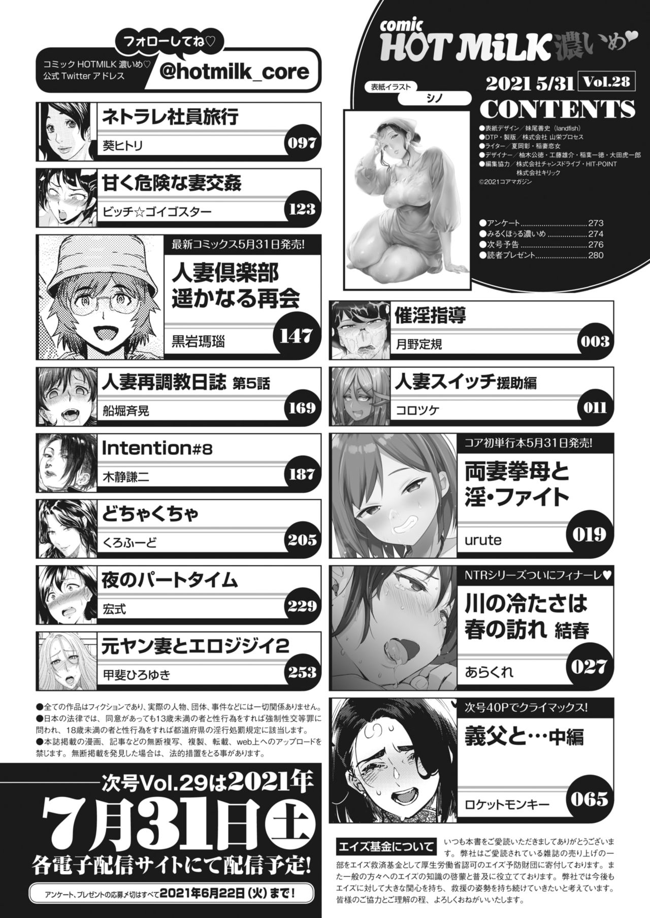 コミックホットミルク濃いめ vol.28 [DL版]
