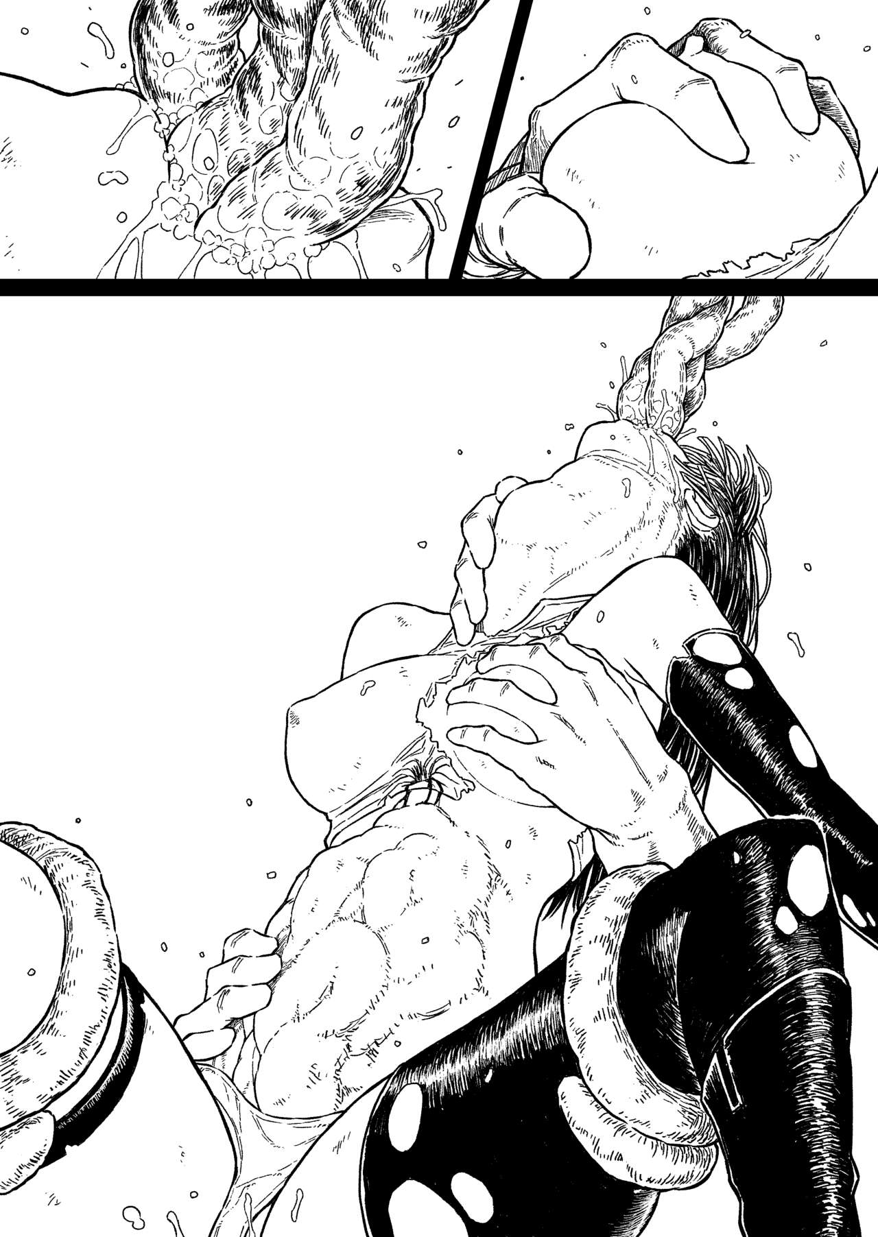 [ブルー・パーカッション (ボーン)] ミッドナイト・プリデイション 正義のヒロイン、餌になる [英訳]