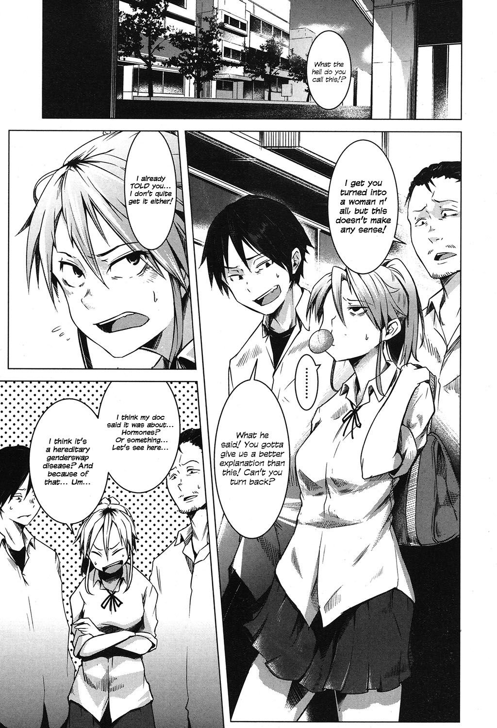 [ポリウレタン] 俺らの頭は女体化ヤンキー (COMIC 夢幻転生 2019年9月号) [英訳] [DL版]