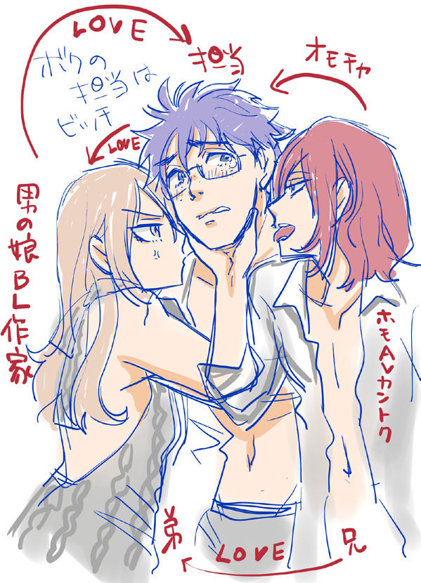 [小本田絵舞] ボクの描くBLコミックはホモビッチな担当編集者がモデルです 合本版 [DL版]