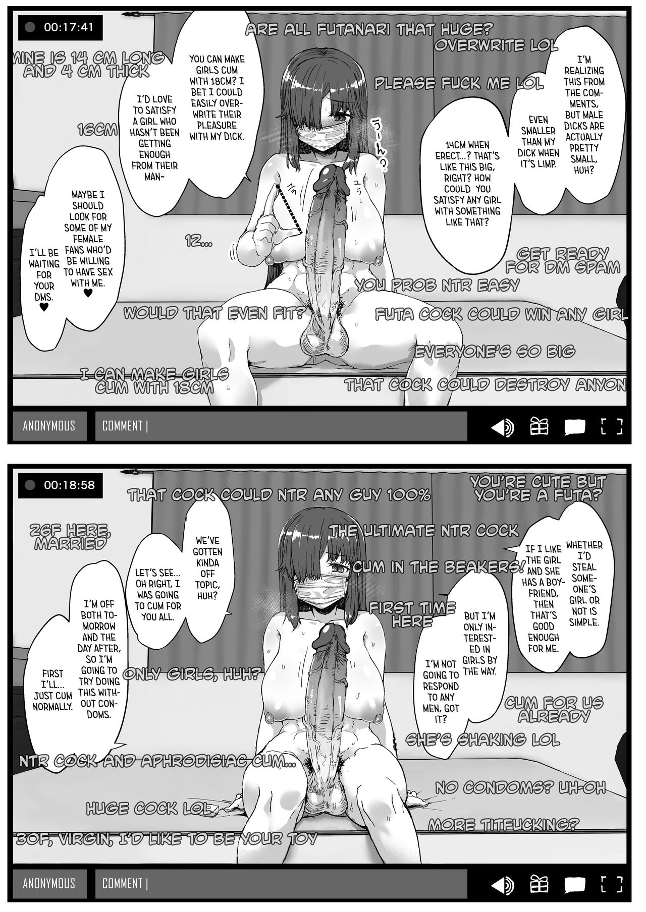 [Contamination (eigetu)] ふた娘に悪戯しちゃいけません オナニー配信編 [英訳] [無修正] [DL版]