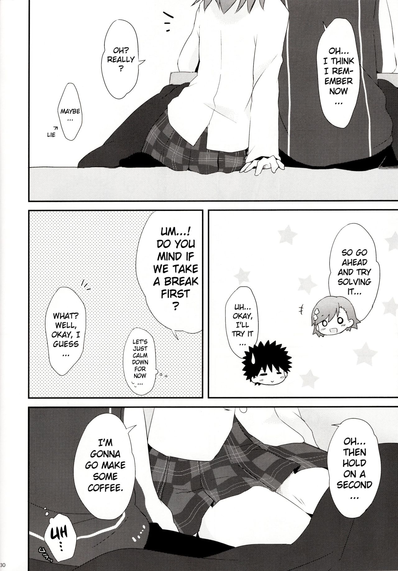 [亀小屋, hachi (サト, なえ)] melty kiss (とある魔術の禁書目録) [英訳]