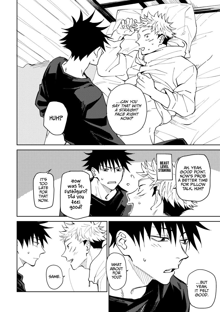 [鶉 (深星)] 嫋々纏繞 (呪術廻戦) [英訳] [DL版]