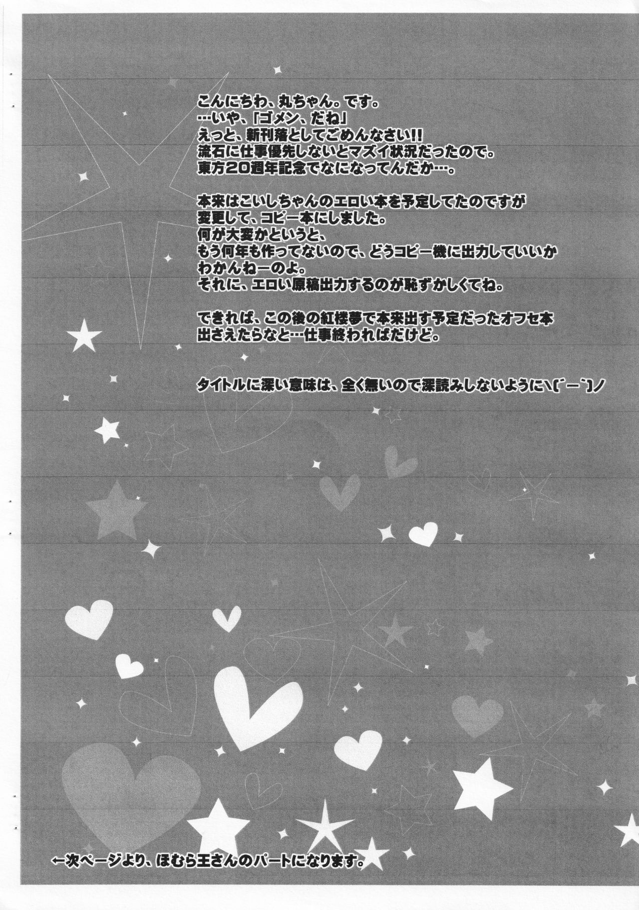 [HappyBirthday (丸ちゃん。)] ゴメンだね (東方Project)