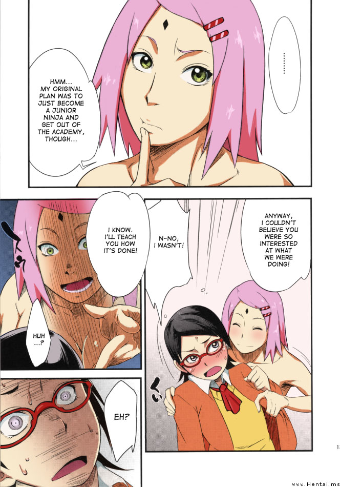 (C87) [からきし傭兵団 真雅 (砂原渉)] 木ノ葉丼 (BORUTO -ボルト-) [英訳] [カラー化] [ページ欠落]