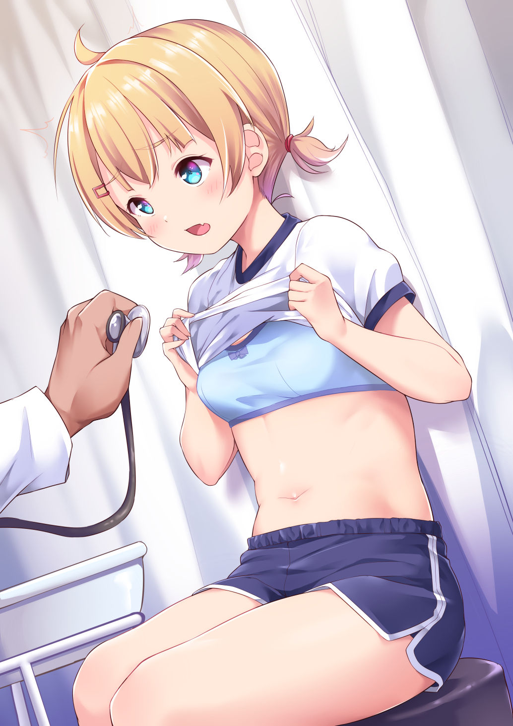 [しいたけ農園 (Kanabun)] 小泉 あかり - ほけんしつでいるいるする [英訳]