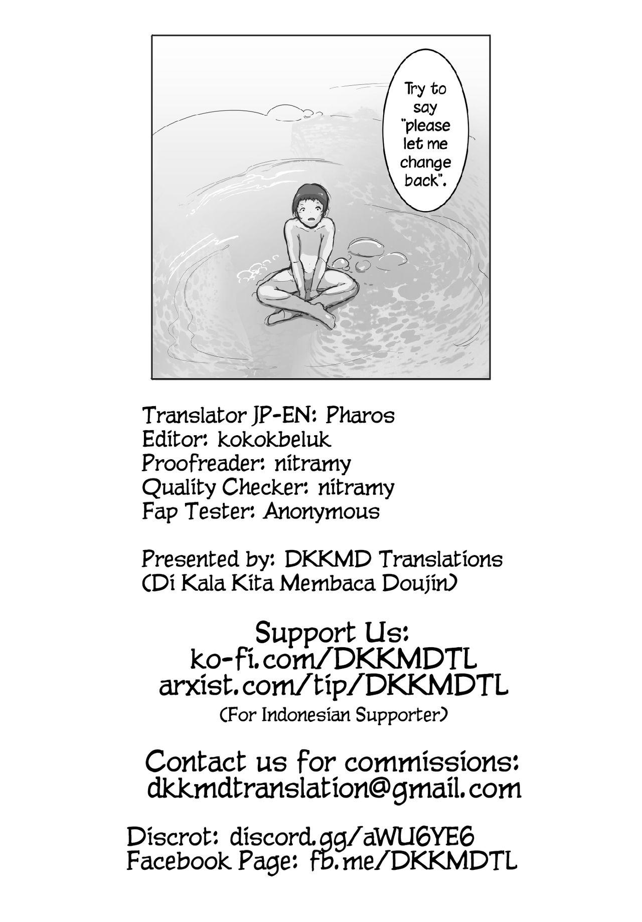 [まるしゃも] 小さくなって女の子に わからせられる [英訳]