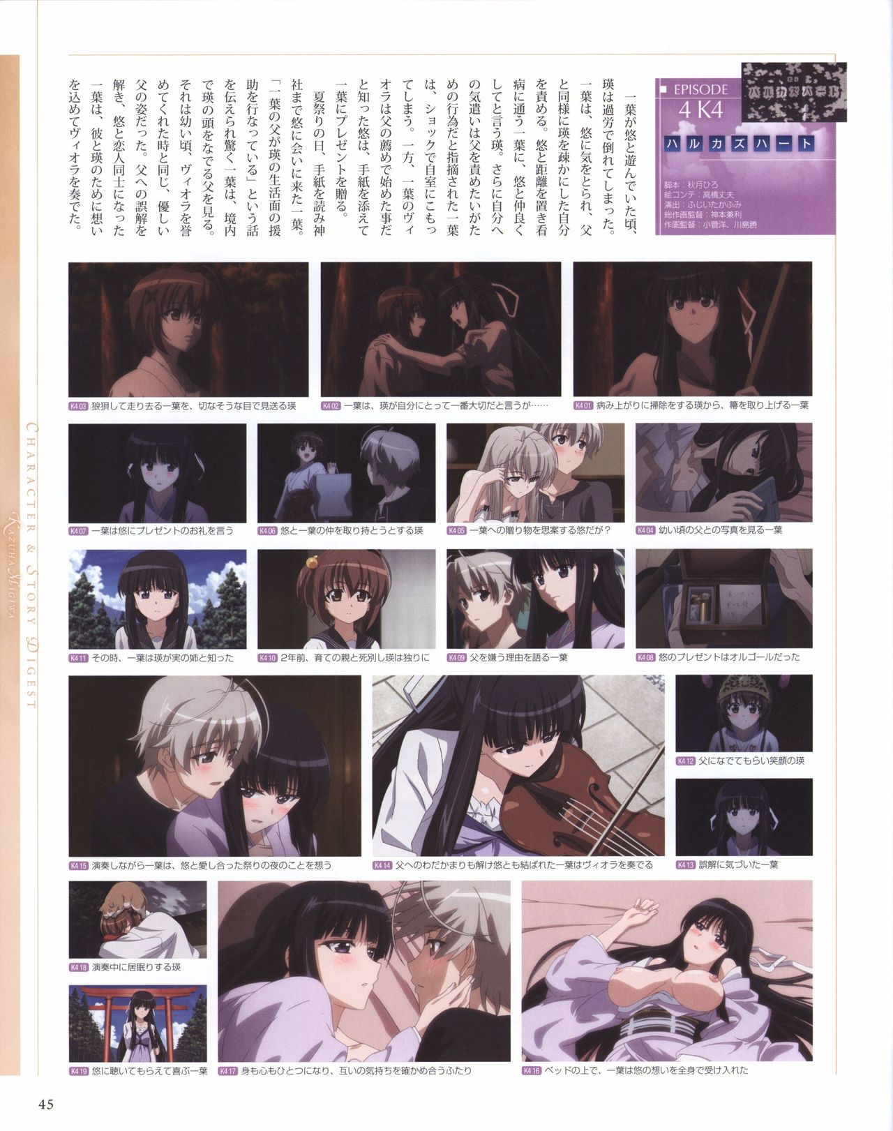 ヨスガノソラ OFFICIAL CHARACTER BOOK (ヨスガノソラ)