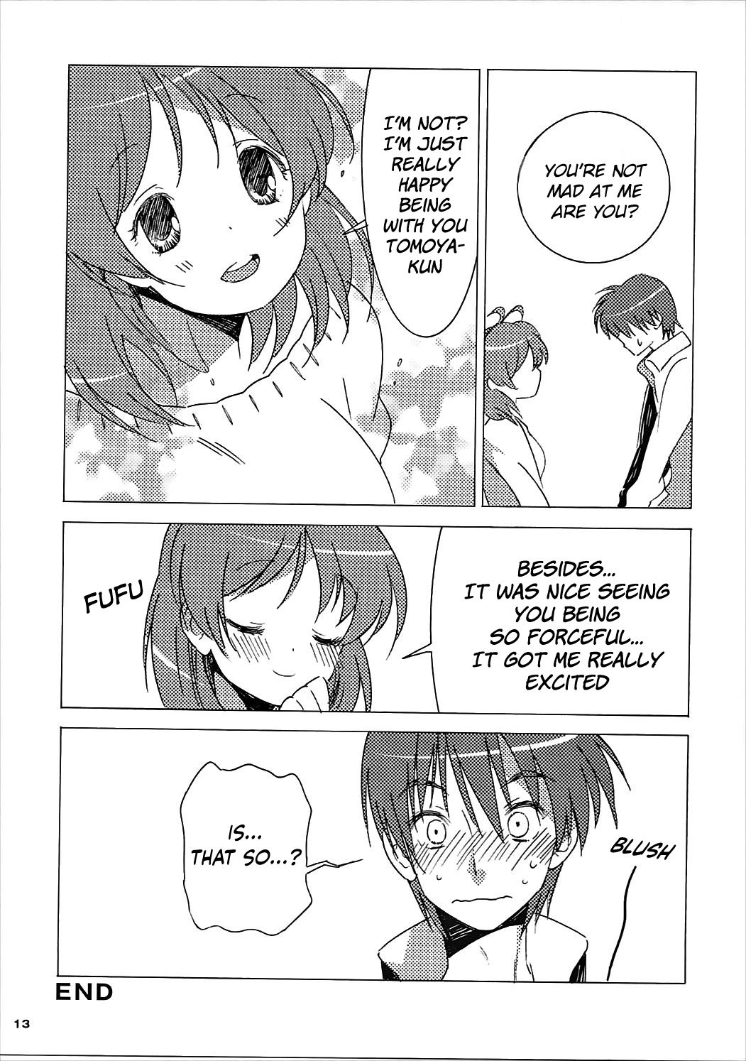 (光坂高校創立者祭) [S-FLAKE (ゆきみつ)] 朋也しっかりしなさい! (クラナド) [英訳]