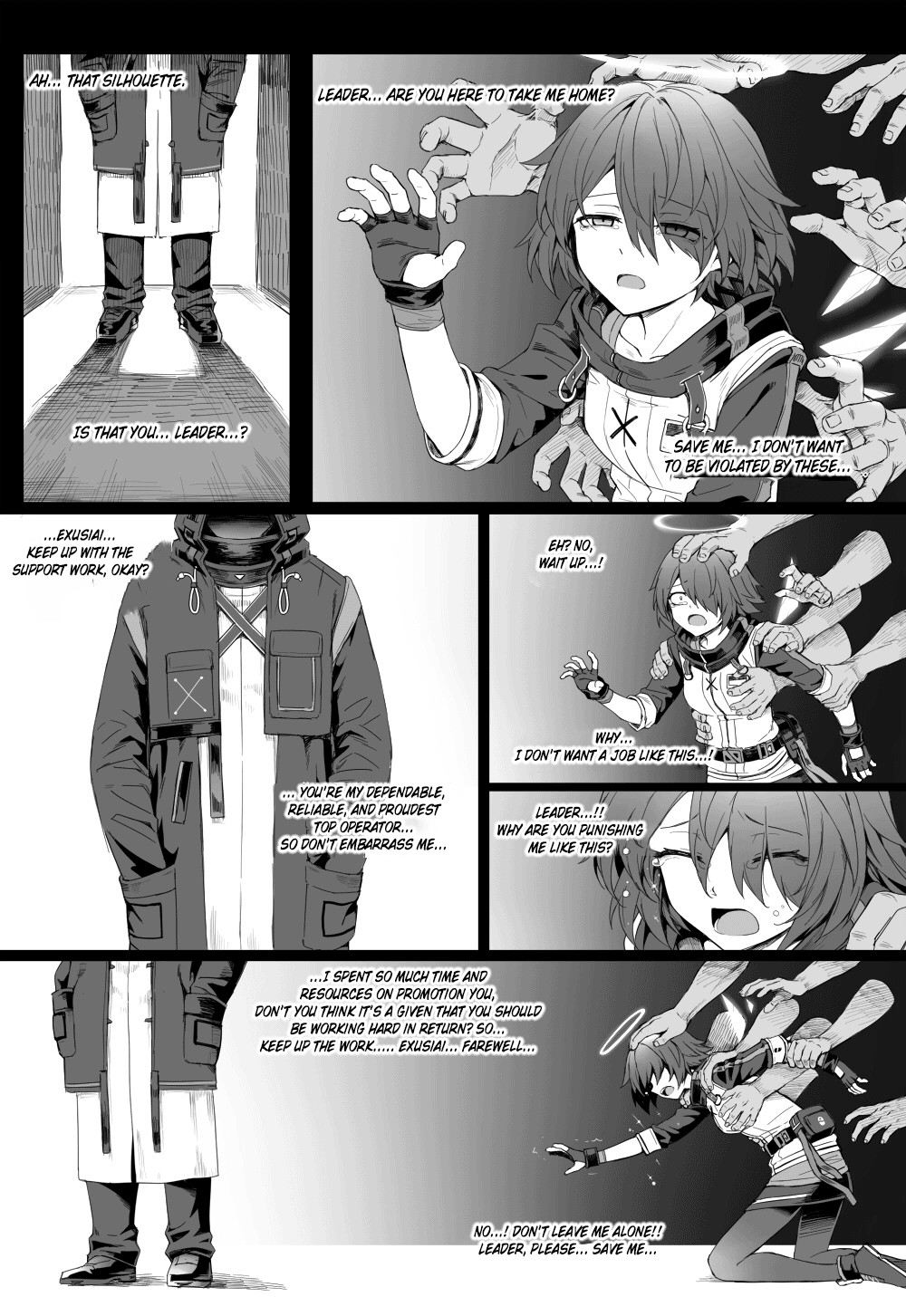 [kataokasan] 无能狂怒 pg 23-112 (明日方舟) [英訳]