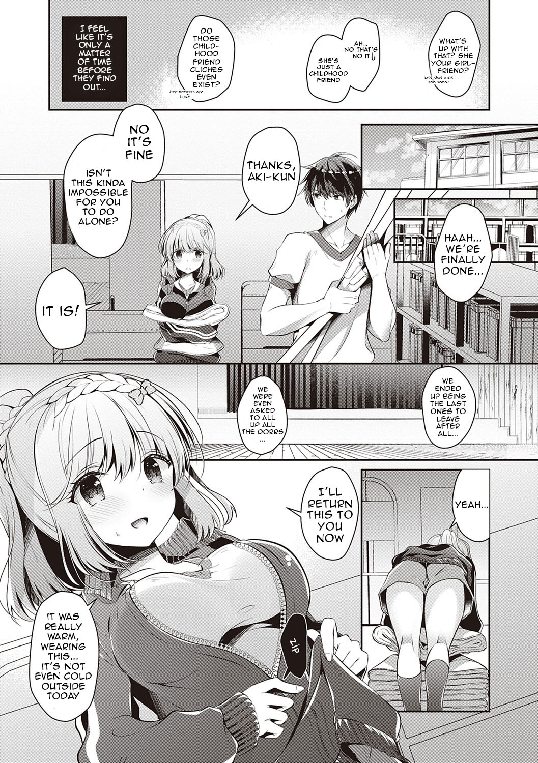 [たかしな浅妃] 幼なじみで恋人の彼女とシたいことぜんぶ♥ [英訳] [DL版]