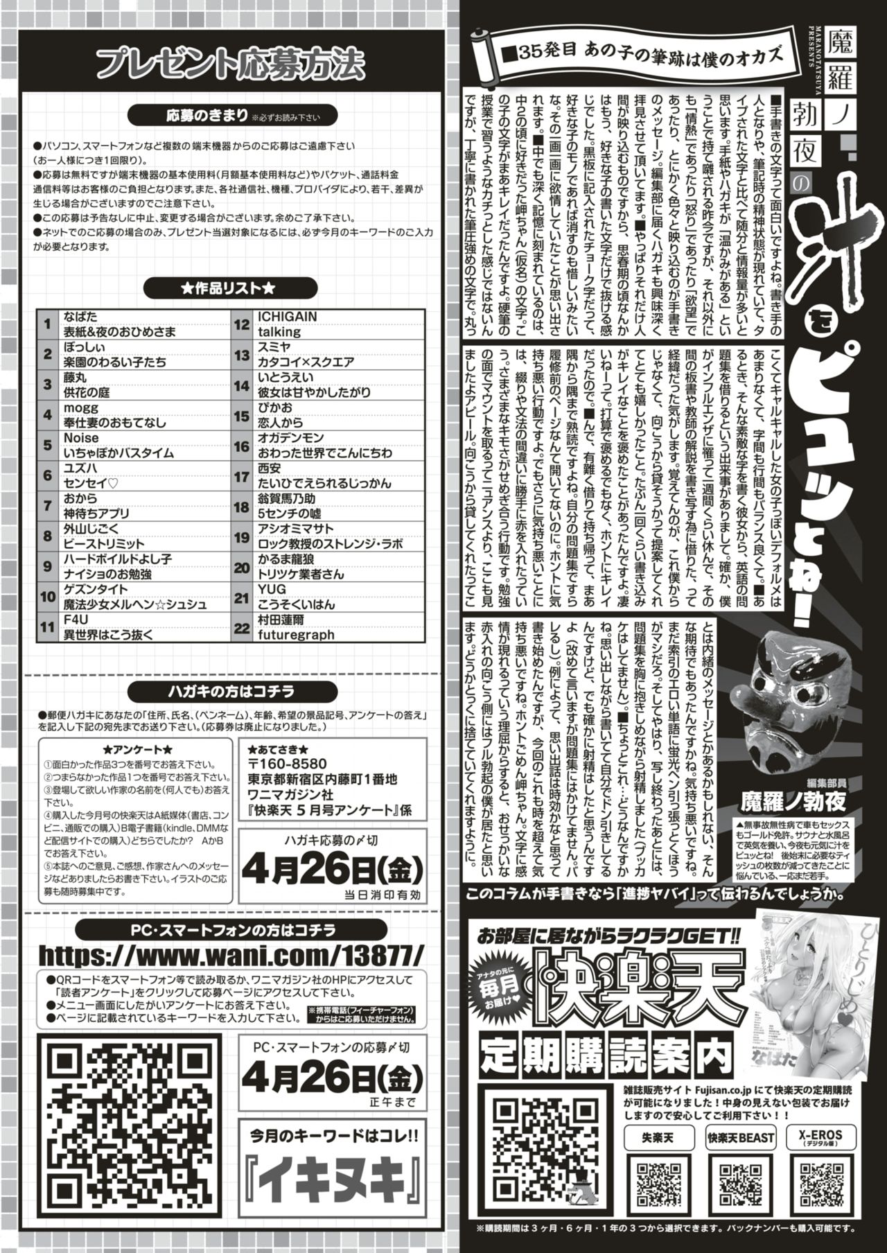 COMIC 快楽天 2019年5月号 [DL版]