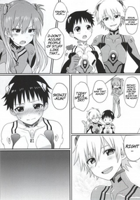 (C87) [こねこ組、ニコマーチ (ぽろん、プリコ)] シンジくんがふたなりになっちゃう本 (新世紀エヴァンゲリオン) [英訳]