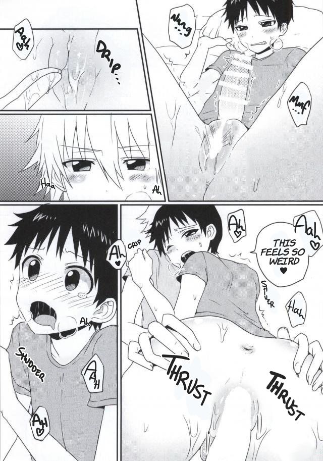 (C87) [こねこ組、ニコマーチ (ぽろん、プリコ)] シンジくんがふたなりになっちゃう本 (新世紀エヴァンゲリオン) [英訳]