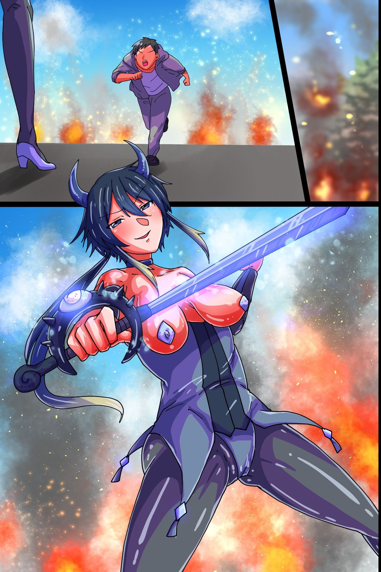 [FAT (クックル阿堂)] 肉体支配で堕ちる魔法女子～触手フタナリ責めで悶絶絶頂、犯されて悪堕ちていく [DL版]