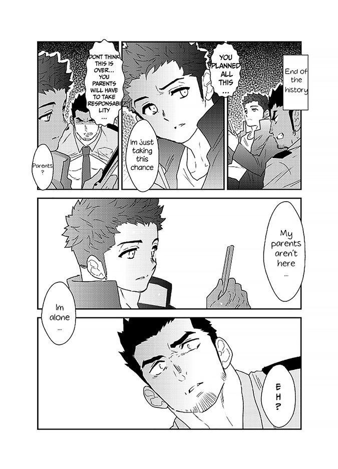 [空色パンダ (ヤモメ)] 俺、捕まりました。 [英訳]
