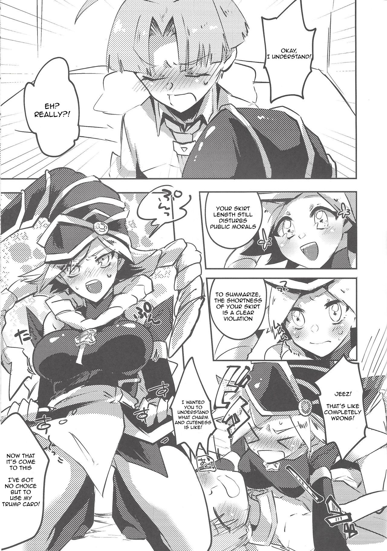 (C92) [Pero (だがしかし)] もっとちゃんと見てよね! (遊☆戯☆王ZEXAL) [英訳]