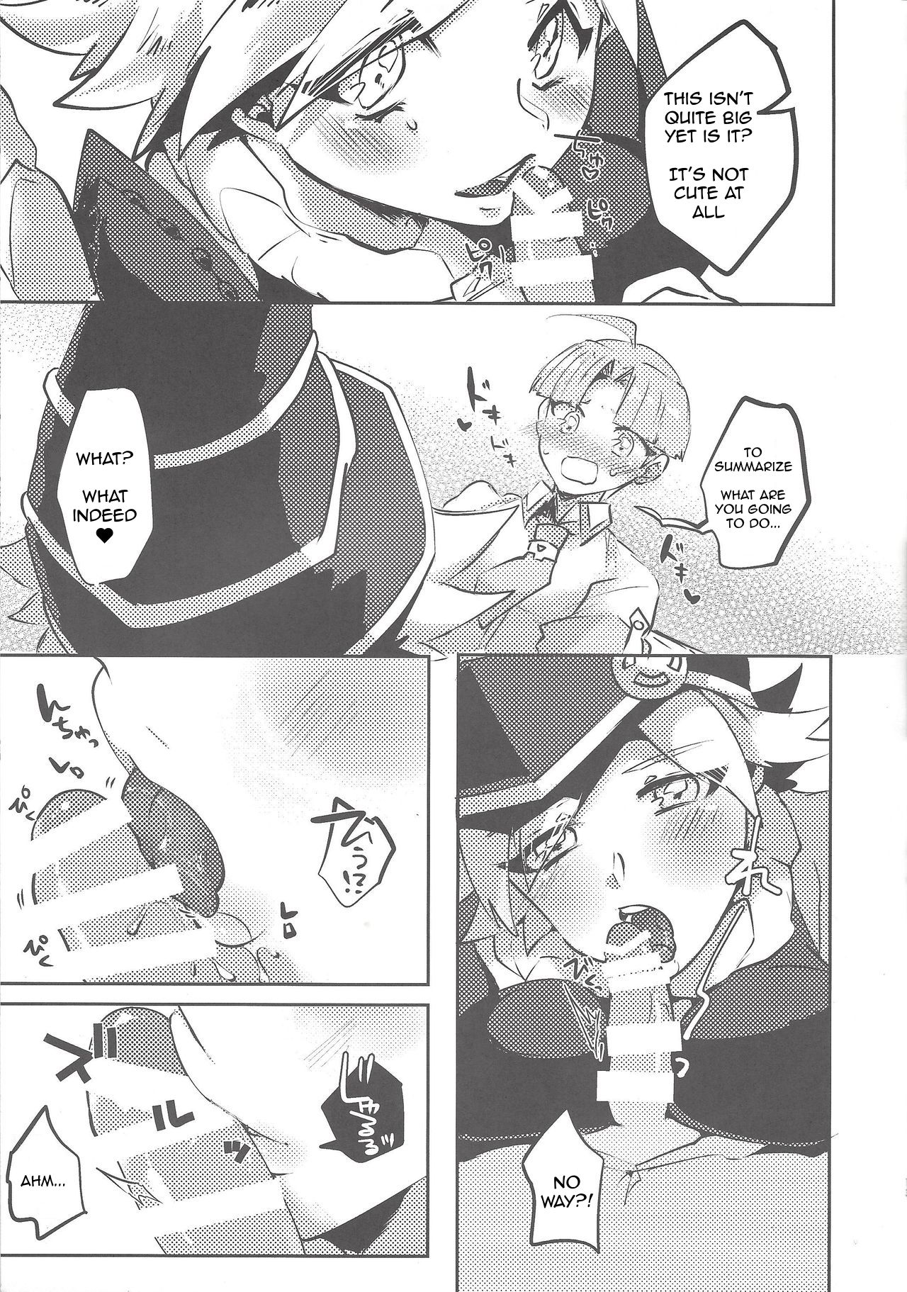 (C92) [Pero (だがしかし)] もっとちゃんと見てよね! (遊☆戯☆王ZEXAL) [英訳]