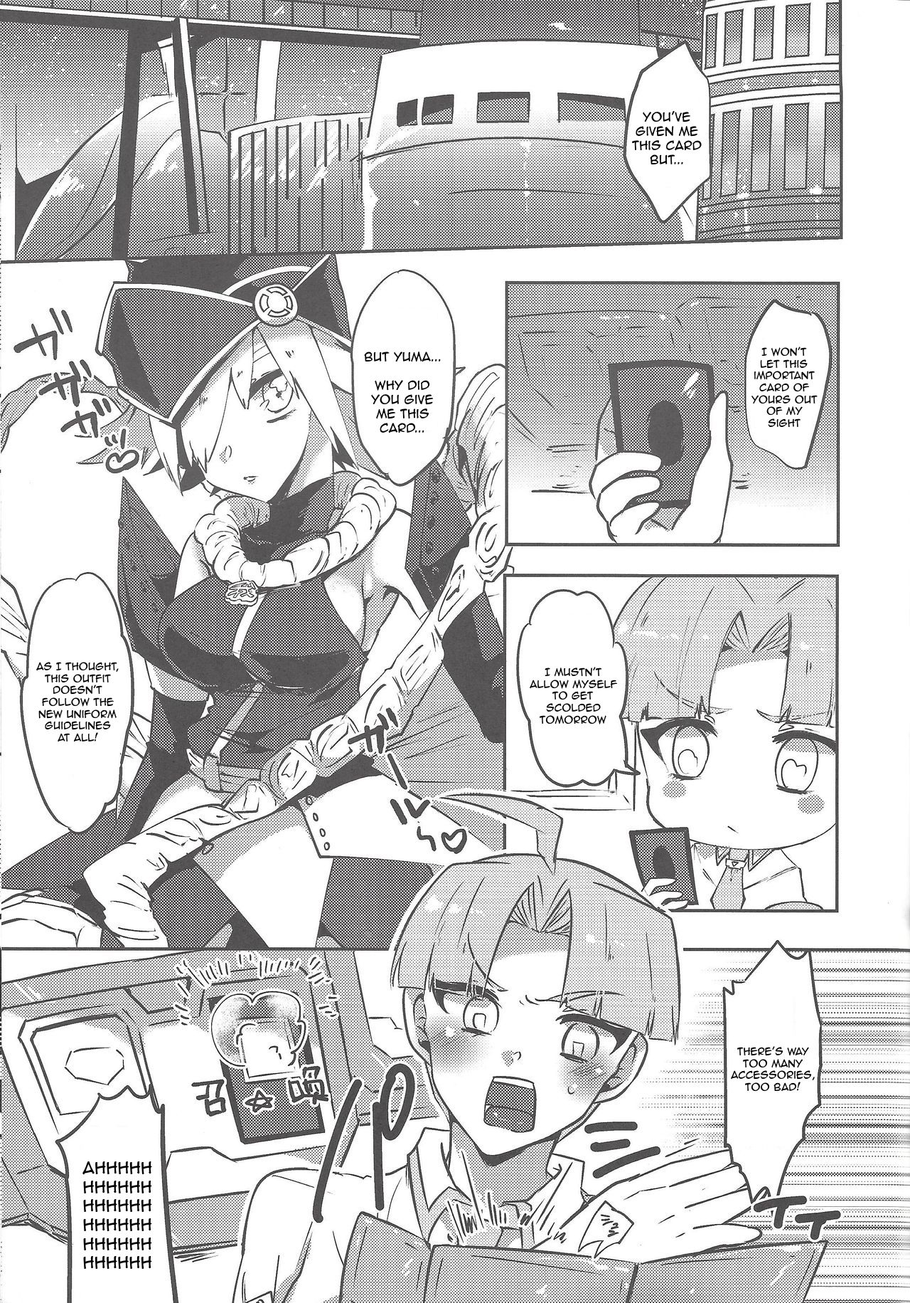 (C92) [Pero (だがしかし)] もっとちゃんと見てよね! (遊☆戯☆王ZEXAL) [英訳]