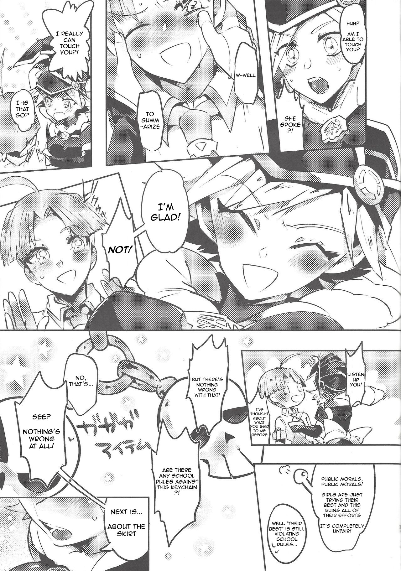 (C92) [Pero (だがしかし)] もっとちゃんと見てよね! (遊☆戯☆王ZEXAL) [英訳]